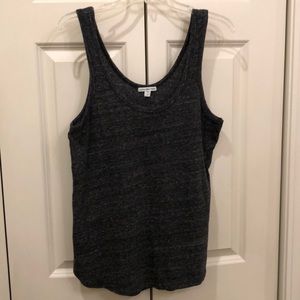 James Perse dark gray tank top